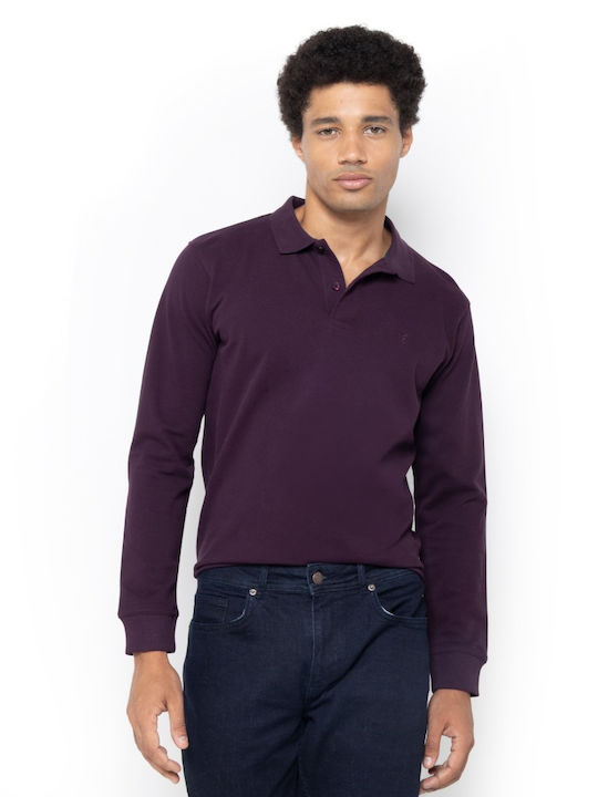 The Bostonians Polo Μπλούζα Κοντομάνικη Μοβ
