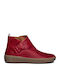Stiefeletten Damen Rot