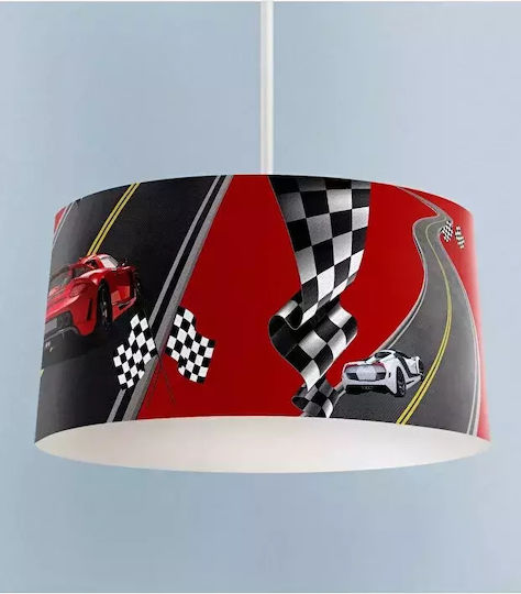 Kids Ceiling Light Racing Cars 20 x 30 cm