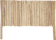 Bed Headboard Jayden Wooden Beige 160x120cm