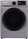 Heinner Washing Machine 8kg 1400 Rounds Silver HWM-M814IVNSA+++