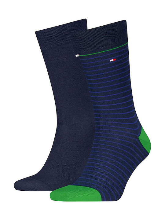 Tommy Hilfiger Ανδρικές Κάλτσες Μπλε Μαρίν 2Pack