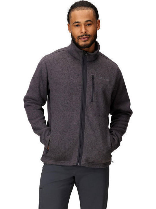 Ανδρική Ζακέτα Πλεκτή Black Heather