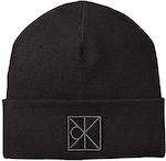 Calvin Klein Patch Beanie Unisex Beanie with Ri...