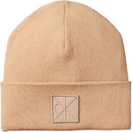 Calvin Klein Patch Beanie Unisex Beanie with Ri...