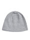 Beanie Unisex Σκούφος Πλεκτός σε Γκρι χρώμα