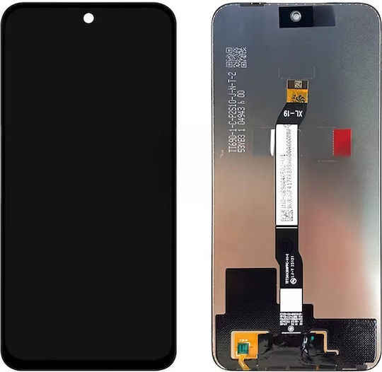 Екран със Сензорен Механизъм за Xiaomi Redmi 15 4G (Черен)