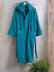 Rythmos Amadeus Bathrobe with Hood Turquoise 420gr/m²