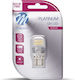 M-Tech Lamps Car Platinum W21W Canbus White 1pcs