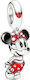 Charm Compatibil Brățară Pandora Model Mickey & Minnie Din Argint