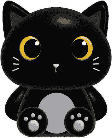 Γομολάστιχα 3d Παζλ I-total 5x4x6cm Black Cat Xl1826a