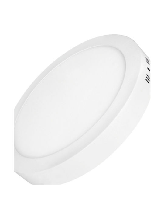 Optonica Round Outdoor LED Panel 12W with Natural White Light