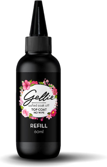 Gellie Top Coat for Semi-Permanent Nail Polish Quick Dry 60ml