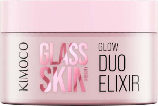 Kimoco Glass Skin Glow Duo Elixir Κρέμα Προσώπου για Ενυδάτωση & Λάμψη 100gr