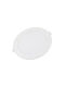Optonica Round Recessed Spot with Integrated LED and Cool White Light White 1pcs