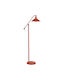 Opviq Floor Lamp H155xW83cm. with Socket for Bulb E27 Orange
