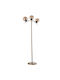 Opviq Floor Lamp H154xW30cm. with Socket for Bulb E27 Yellow