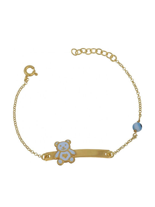 Goldjewels Identity Bracelet From Gilded Silver Goldjewels Identity Bracelet From Gilded Silver