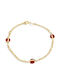 Goldjewels Kids Bracelet Chain from Gold 14K with Figure