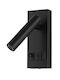 Optonica LED Warm White Spot in Black Color