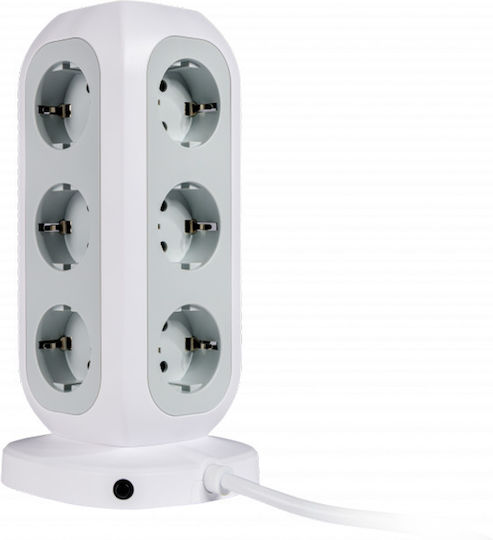 Verbatim Steckdosenleiste 2 Positionen mit 2 USB-A und USB-C