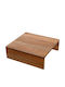 Wooden Sushi Serving Platter 30x30x10cm