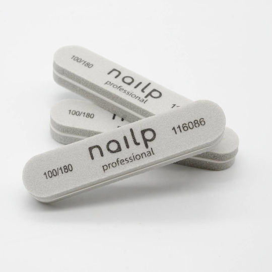 Nailp Μπαφερ Mini Ισιο Γκρι 100/180