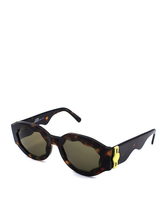 Versace Unisex Γυαλιά Ηλίου με Καφέ Σκελετό και Καφέ Φακό S137404814145