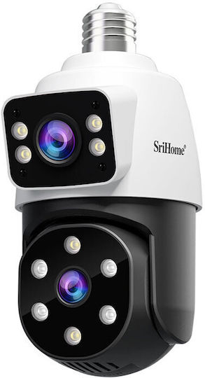 Sricam SH068 IP Dual Κάμερα Παρακολούθησης Wi-Fi Full HD 1080p Αδιάβροχη με Αμφίδρομη Επικοινωνία