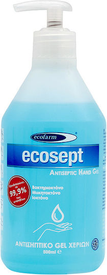 Ecofarm Ecosept Дезинфектант За Ръце Гел С Помпа 500мл
