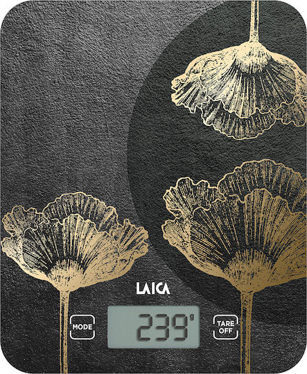 Laica Digitale Küchenwaage bis 10kg Mehrfarbige
