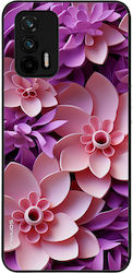 Sonique 3D Blumen Serie Realme GT 5G Rosa Handy...