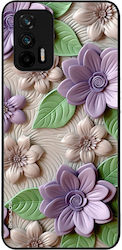 Sonique 3D Blumen Serie Realme GT 5G Lila Handy...