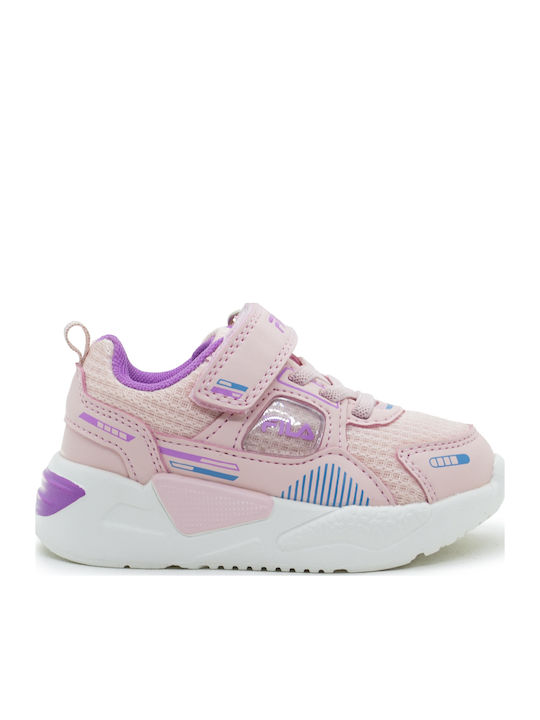 Killington 3 Kinder Sneakers mit Klettverschluss Rosa