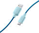 Cellular Line Regular USB 2.0 Cablu USB-C bărbătesc - USB-A Albastru 1m