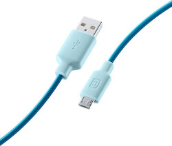 Cellular Line Regular USB 2.0 σε micro USB 1m Μπλε