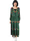 Summer Maxi Dress Green