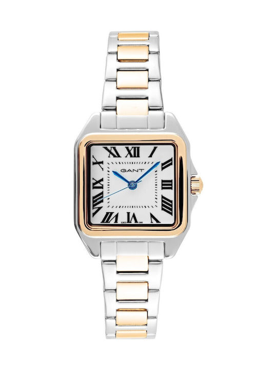 Gant Seneca Mid 3 Women's Watch with Silver Metal Bracelet