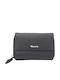 Small Leather Women's Wallet Classic Black