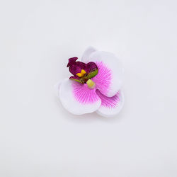 Fabric Hair Clips Orchid Purple