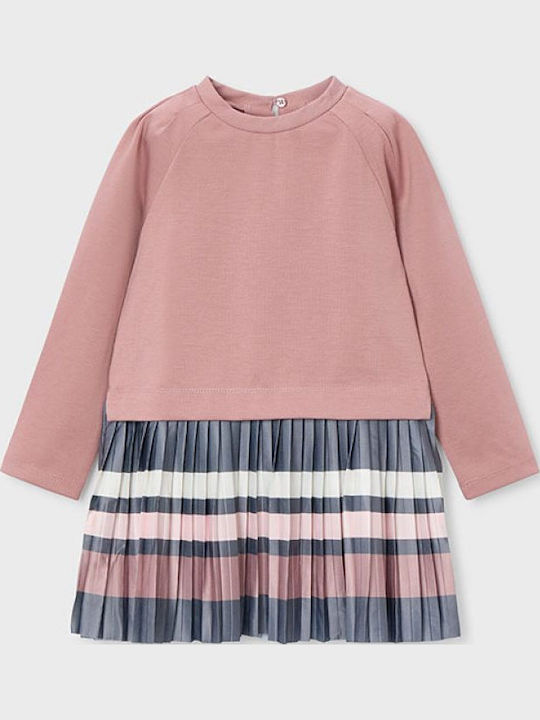 Mayoral Children's Dress Long Sleeve Striped So...