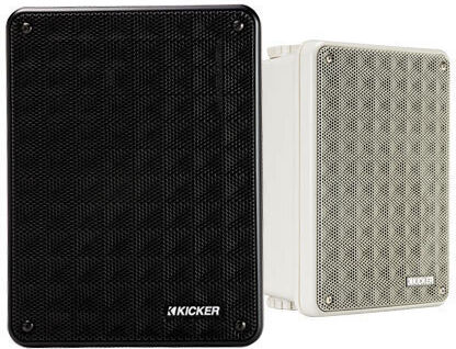 Kicker Installation Speakers 11W Outdoor (Pair) Black