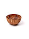 Teak Wonder Купа за сервиране Кръгла Дърво с диаметър 15бр