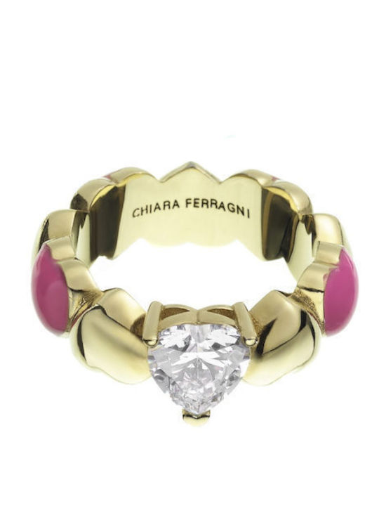 Chiara Ferragni Ring with Zircon