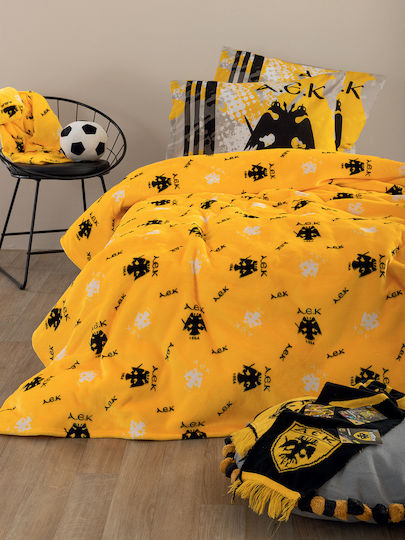 Palamaiki Pătură Fleece Aek Aek Bl 220x160cm
