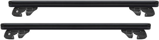 Menabo 135cm. 2012+ (with Roof Rack Legs) Black