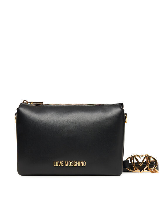 MOSCHINO インポートブラック パーティーバック、コスメバック Cordura nylon beauty case | Moschino