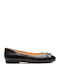 Leather Ballerinas Black