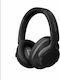 Wireless / Wired Over Ear Headphones with 20 hours of Operation Black