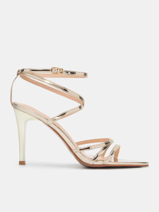 Luigi Sandals Gold